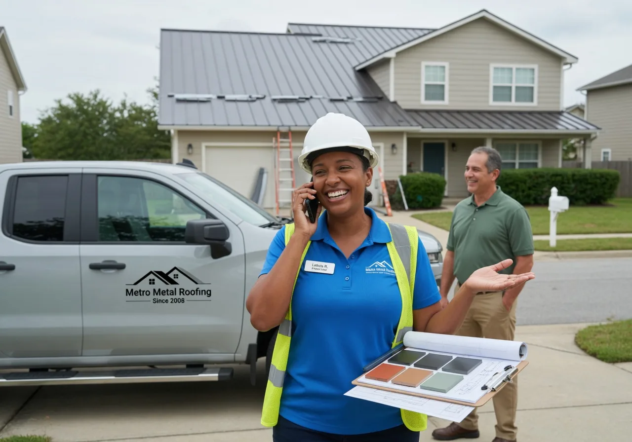 Storm Damage Metal Roof Repair in National City, MI